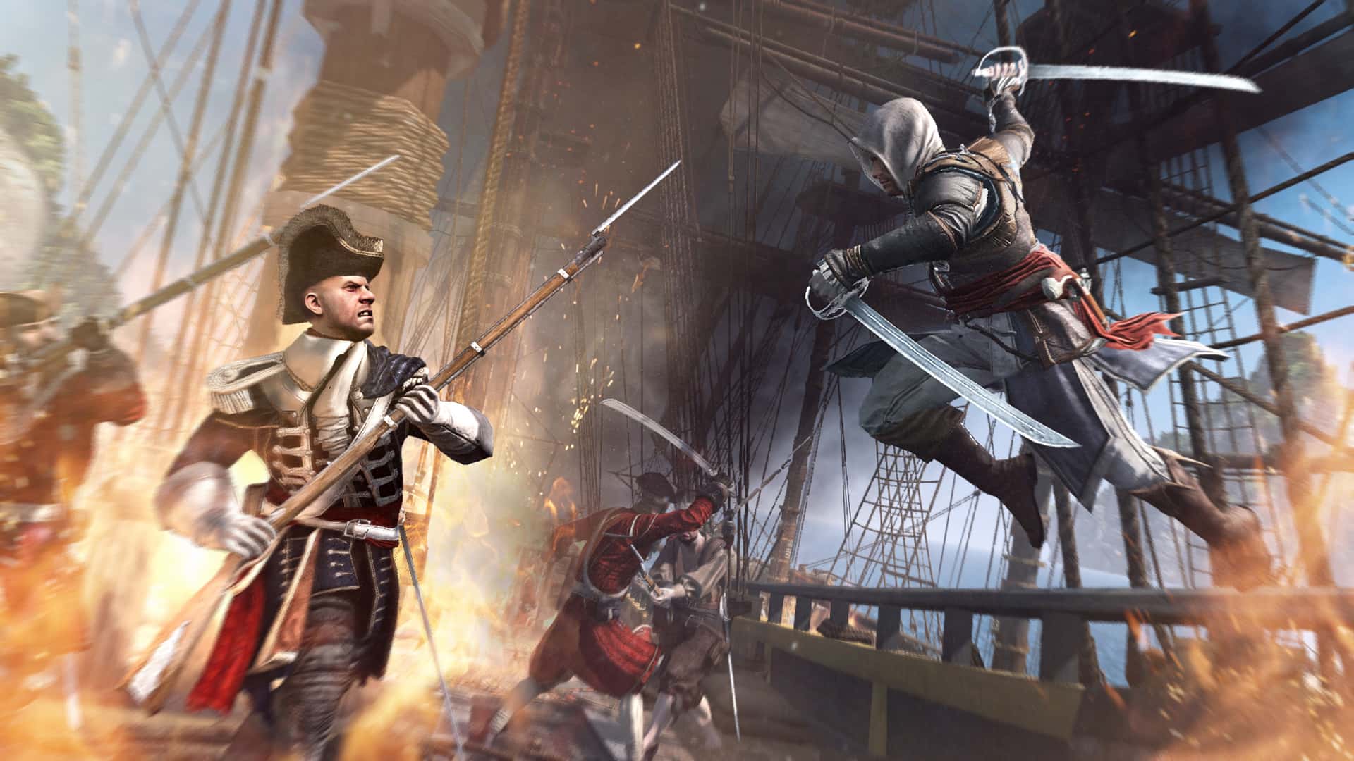 刺客信条4 黑旗 Assassin's Creed4 Black Flag 全DLC中文版游戏封面